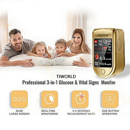 Tiworld™ Develops Newly Launched Non-Invasive Smart Glucose Meter 💝made in the USA💝🔥Limited stock available!🔥